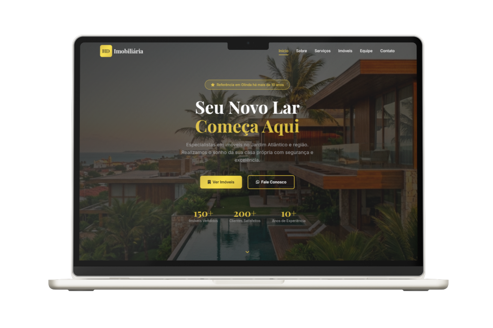 Hdimob - Landing Page Imobiliária