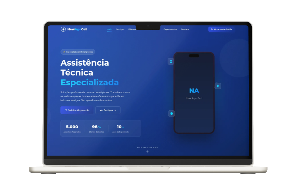 New Age Cell - Loja de Celulares
